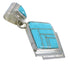 Silver Turquoise Inlay Pendant YX75455